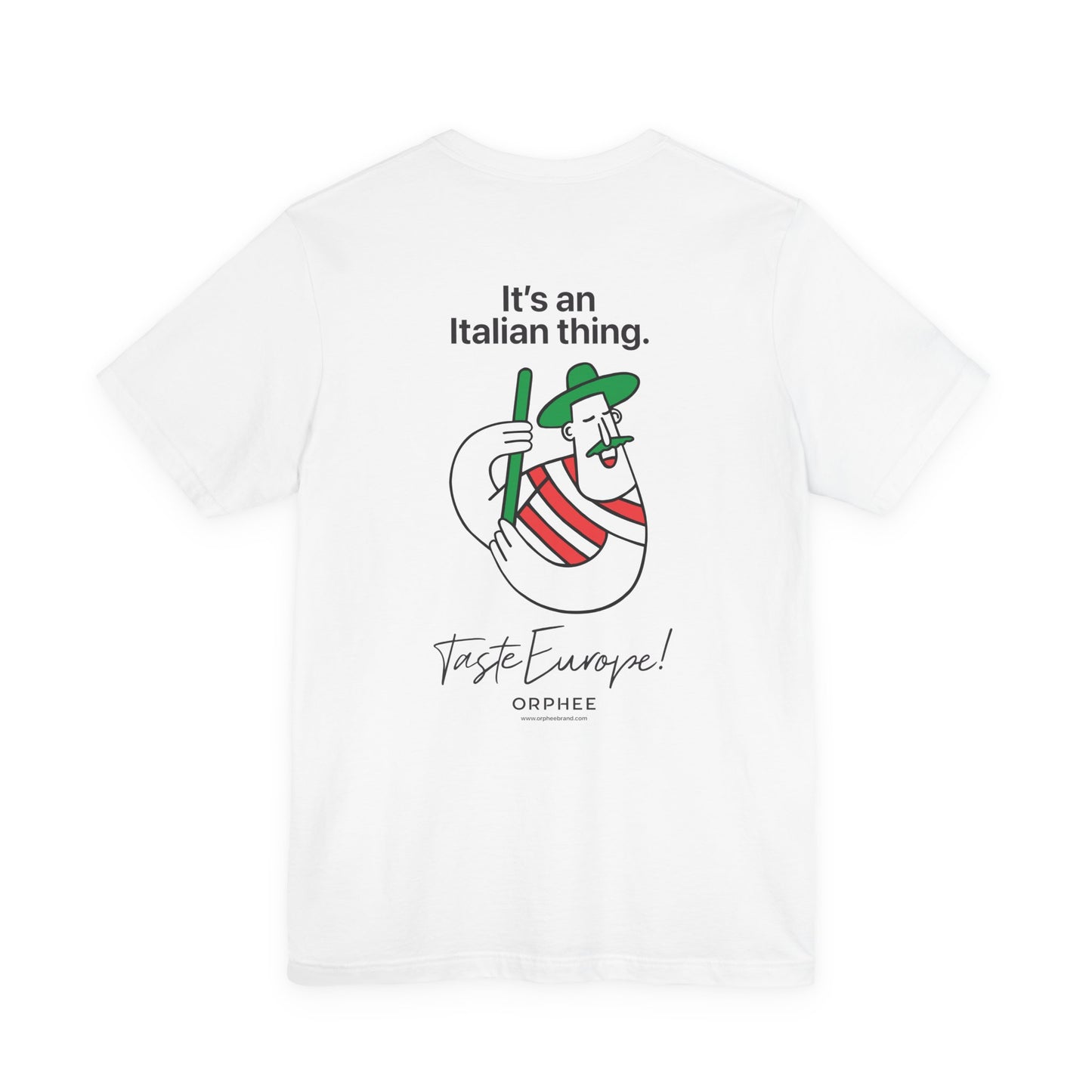 Orphee | T-Shirt Unisex Casual Tee | Color Edition Italy 002