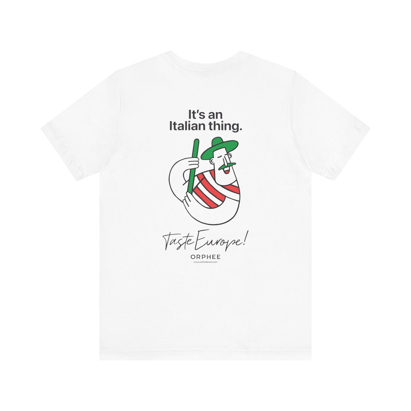 Orphee | T-Shirt Unisex Casual Tee | Color Edition Italy 002