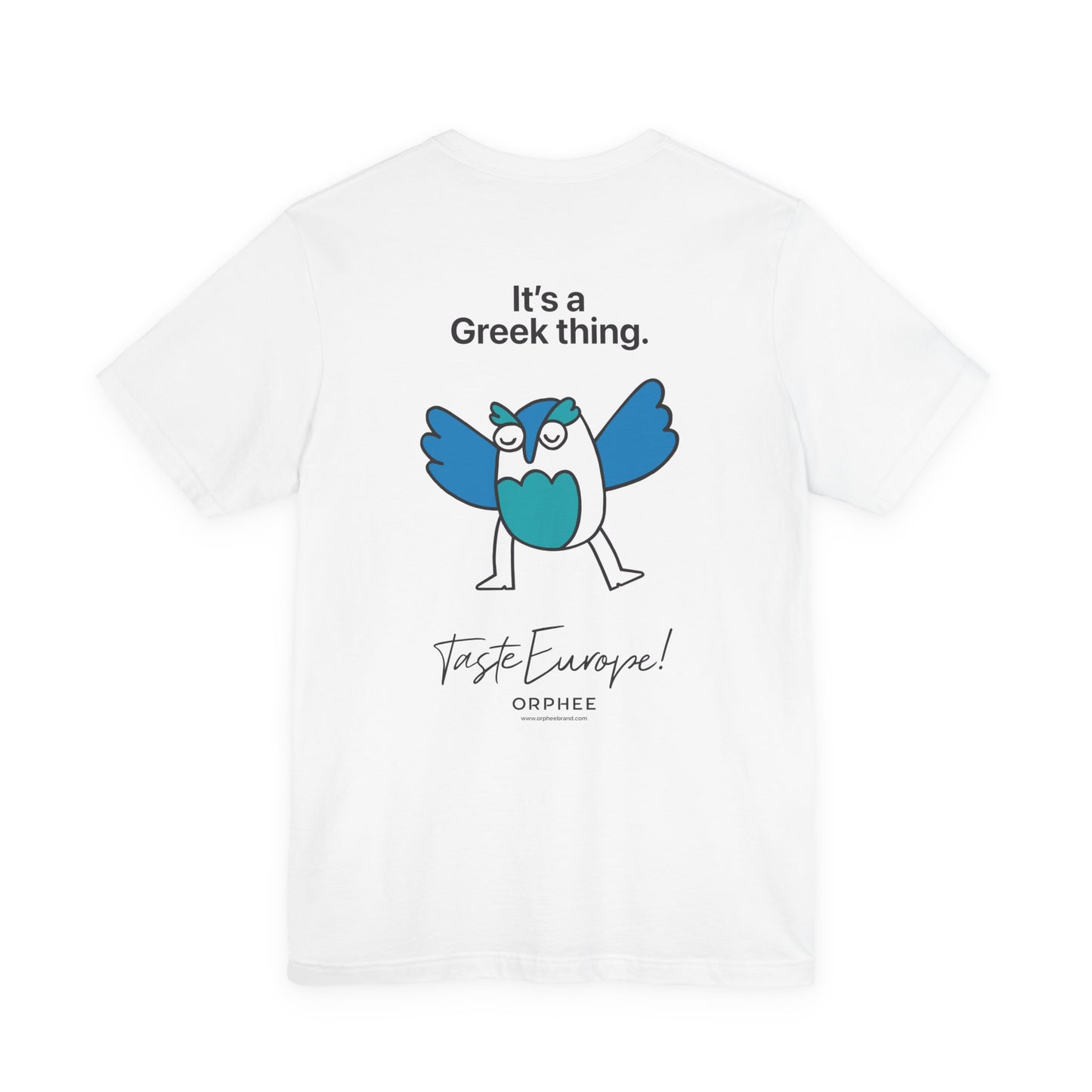 Orphee | T-Shirt Unisex Casual Tee | Color Edition Greece 001