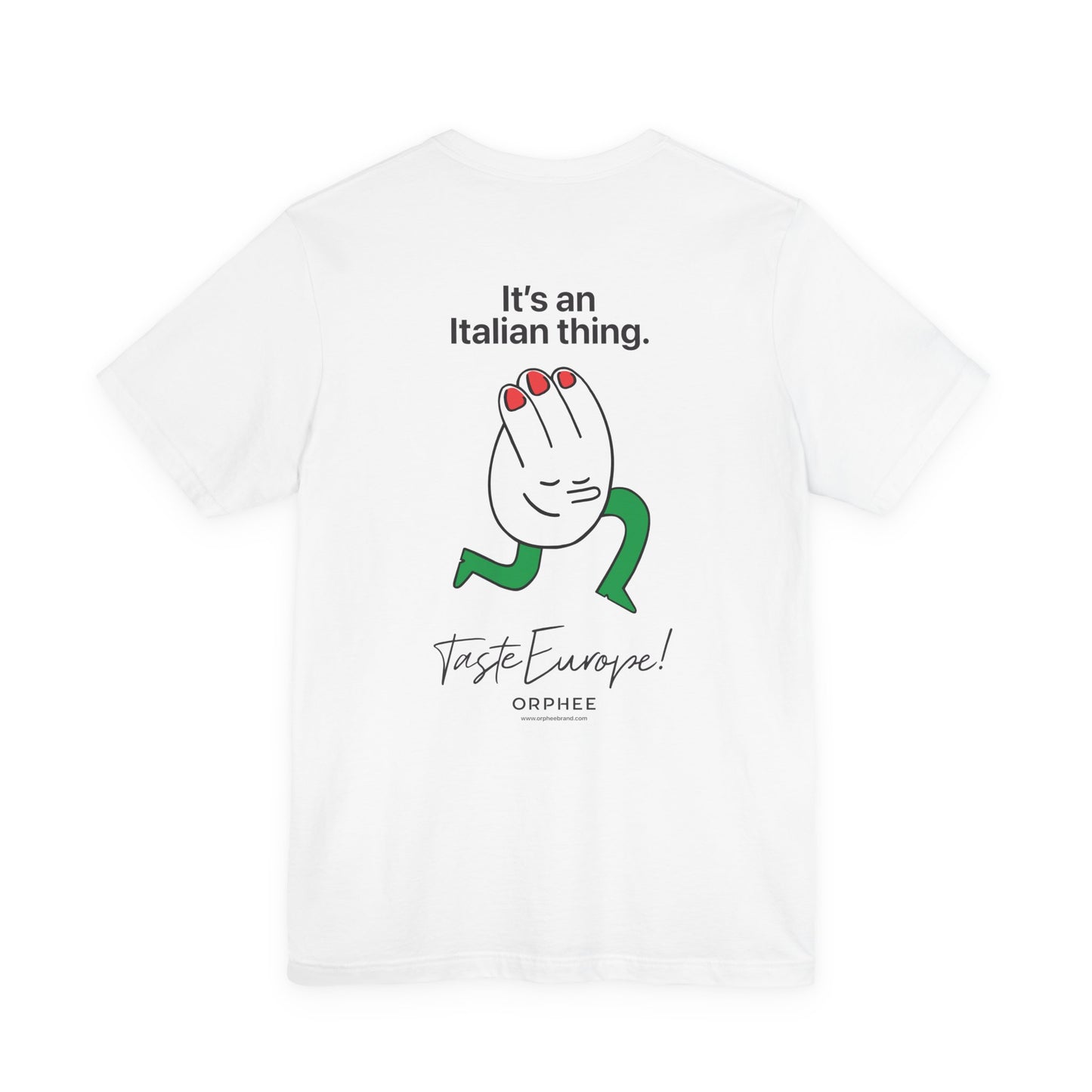 Orphee | T-Shirt Unisex Casual Tee | Color Edition Italy 001