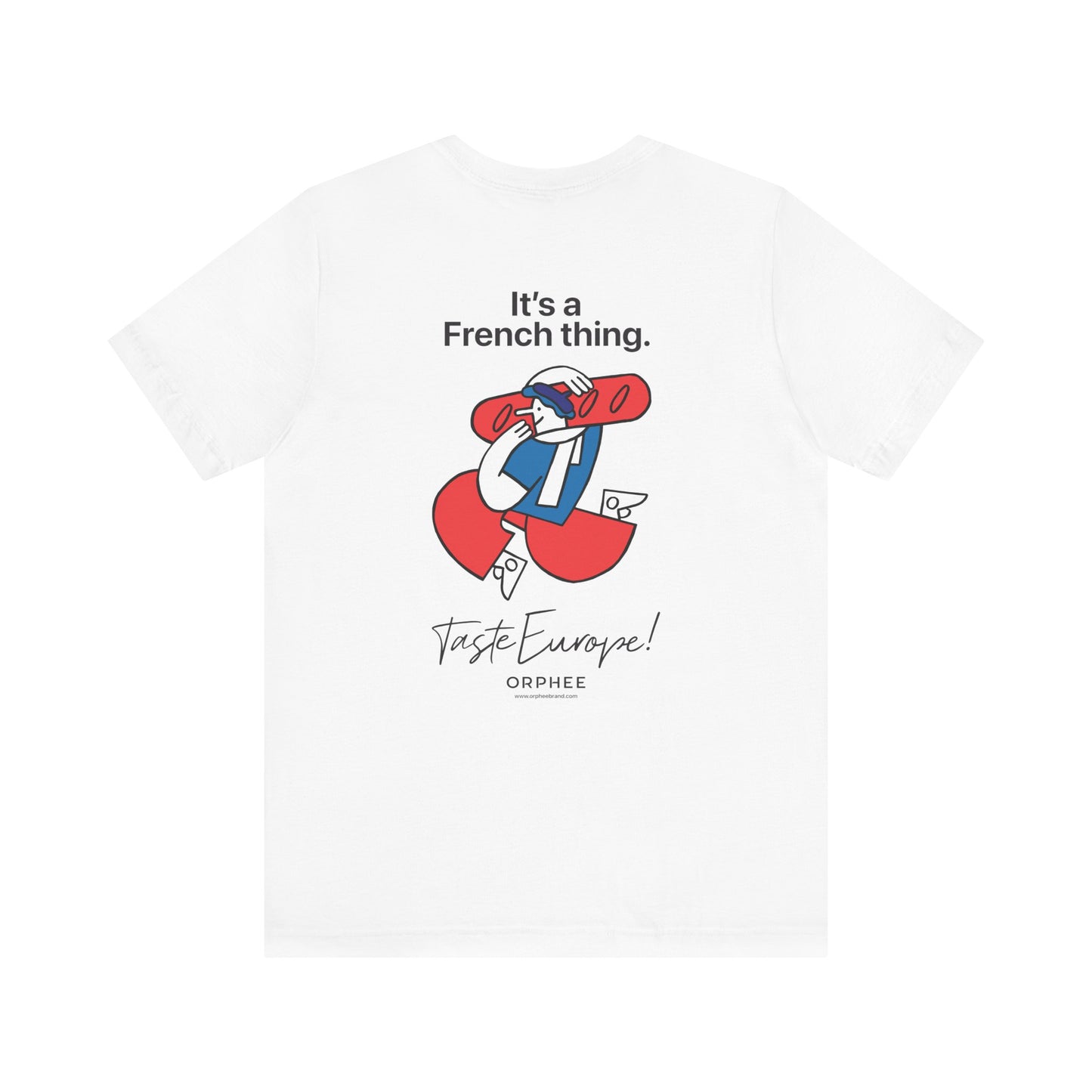 Orphee | T-Shirt Unisex Casual Tee | Color Edition France 001