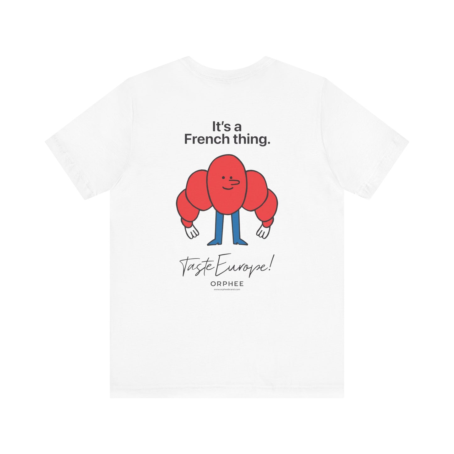 Orphee | T-Shirt Unisex Casual Tee | Color Edition France 002