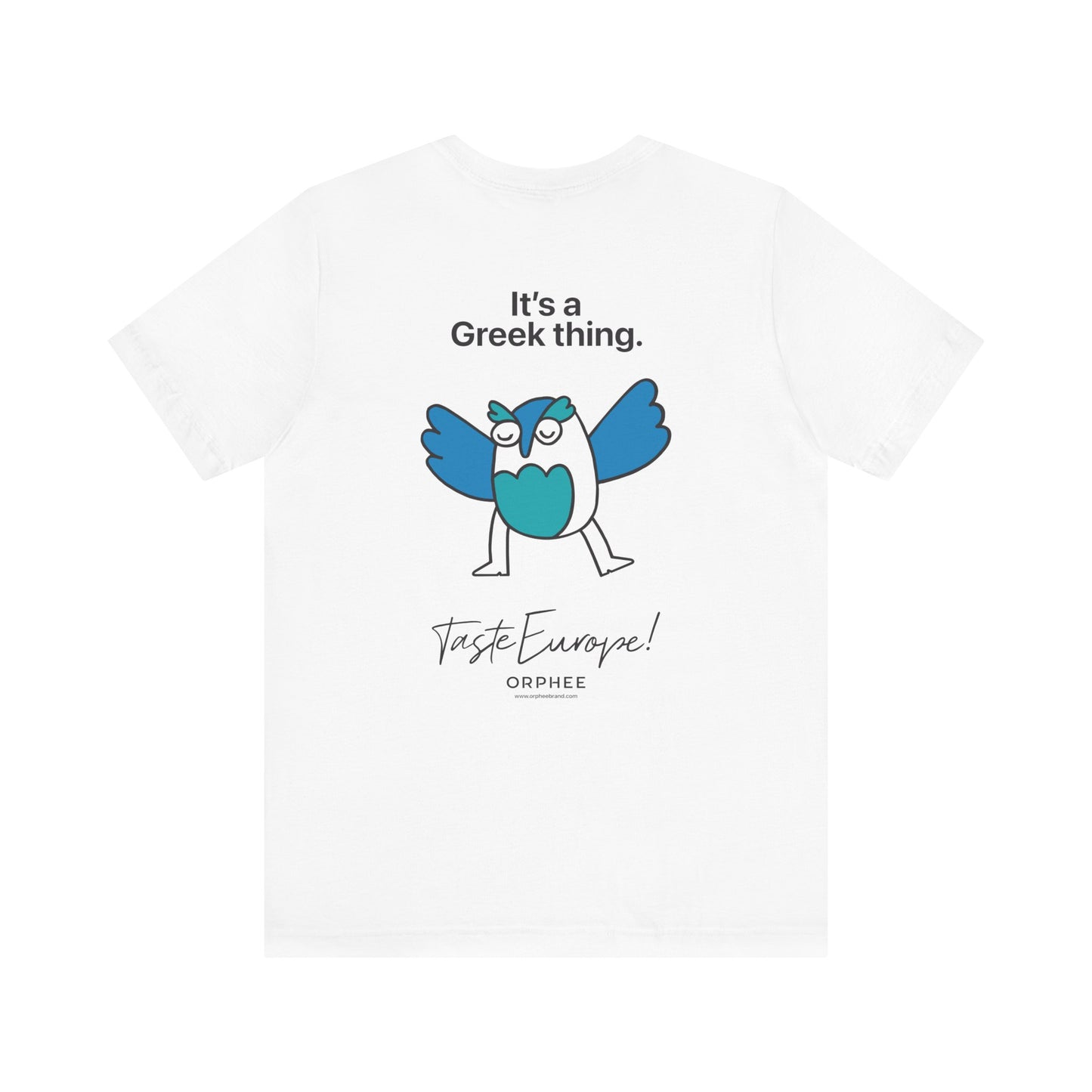 Orphee | T-Shirt Unisex Casual Tee | Color Edition Greece 001