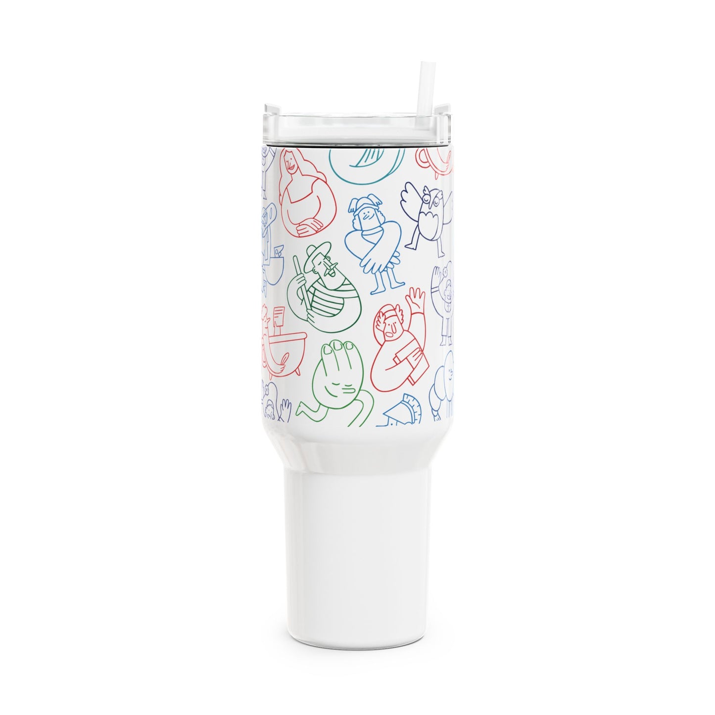 Orphee | Whimsical 40oz Tumbler | Black Edition