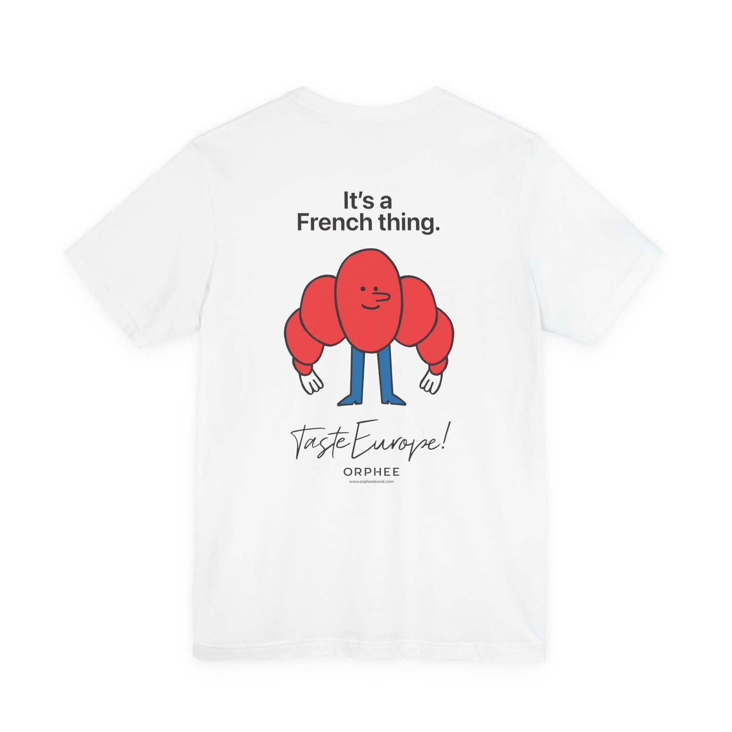 Orphee | T-Shirt Unisex Casual Tee | Color Edition France 002