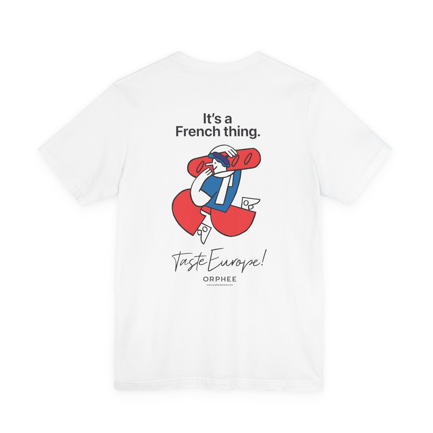 Orphee | T-Shirt Unisex Casual Tee | Color Edition France 001