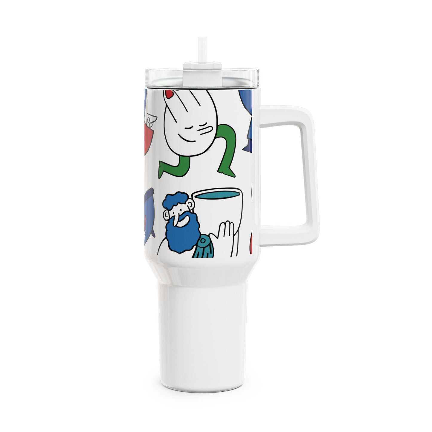 Orphee | Whimsical 40oz Tumbler | Color Edition Deluxe