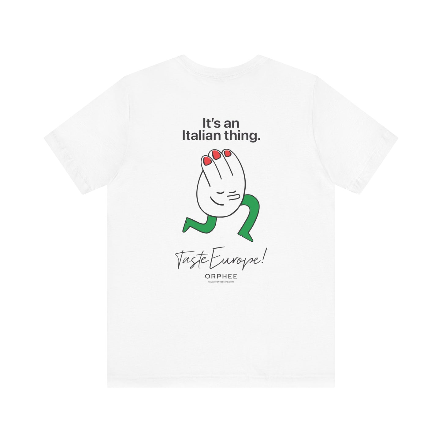 Orphee | T-Shirt Unisex Casual Tee | Color Edition Italy 001