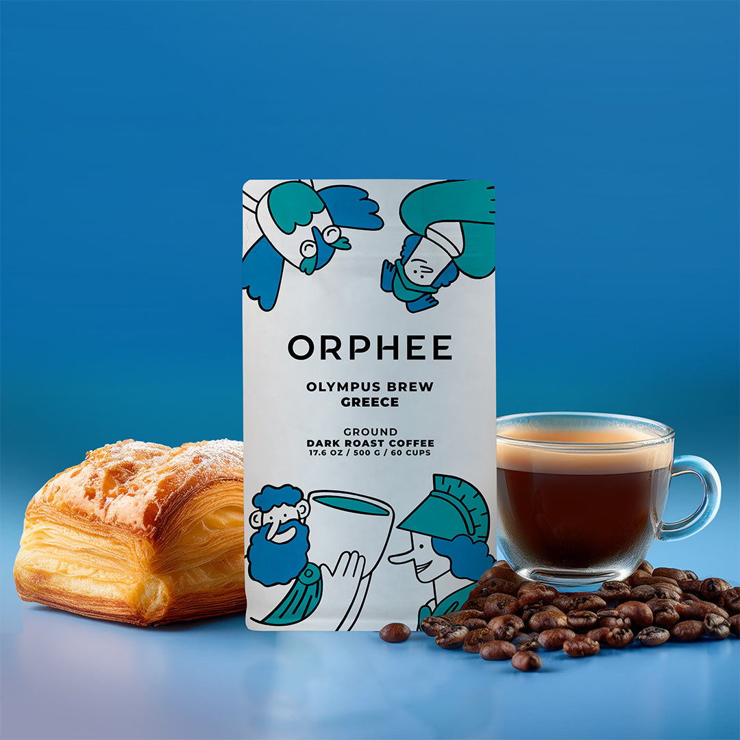 Olympus Brew (Greece) Ground Dark Roast Coffee - 17.6oz
