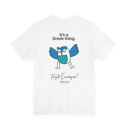 Orphee | T-Shirt Unisex Casual Tee | Color Edition Greece 001