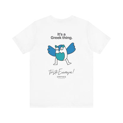 Orphee | T-Shirt Unisex Casual Tee | Color Edition Greece 001
