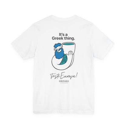 Orphee | T-Shirt Unisex Casual Tee | Color Edition Greece 002