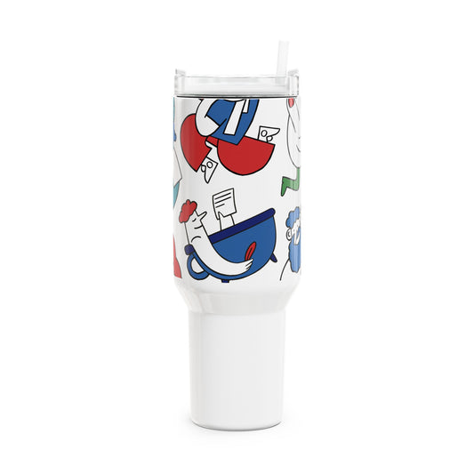 Orphee | Whimsical 40oz Tumbler | Color Edition Deluxe