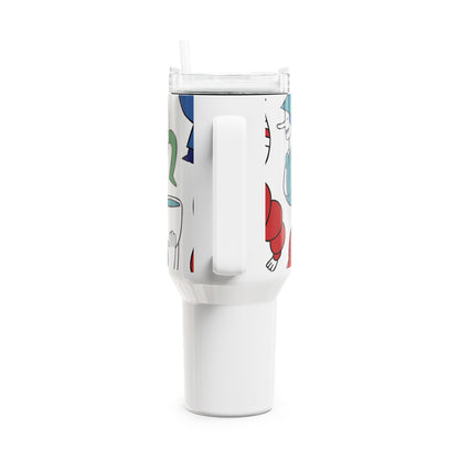 Orphee | Whimsical 40oz Tumbler | Color Edition Deluxe