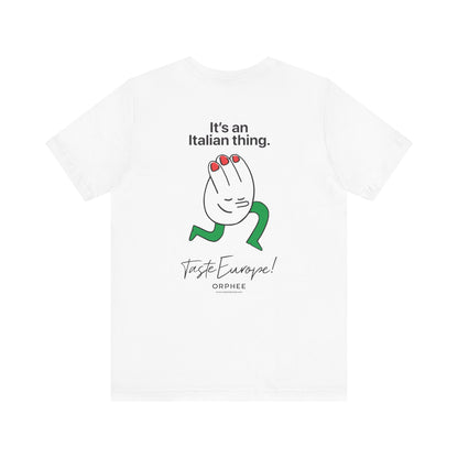 Orphee | T-Shirt Unisex Casual Tee | Color Edition Italy 001